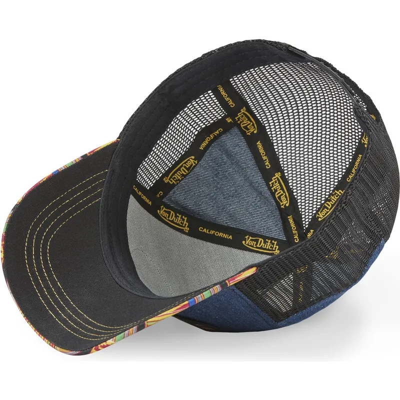 czapki-curva-niebieski-snapback-von-dutch