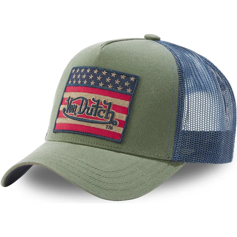 czapki-curva-zielony-snapback-von-dutch
