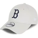wyginieta-czapka-biala-z-regulacja-9forty-league-essential-boston-red-sox-mlb-new-era