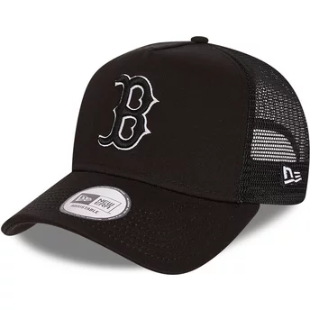 czapka-trucker-czarna-z-czarnym-logo-tonal-mesh-a-frame-boston-red-sox-mlb-new-era