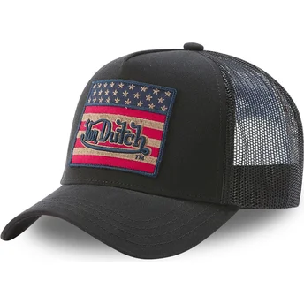 czarna-czapka-trucker-flag-nr-od-von-dutch