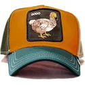czapki-curva-pomaranczowy-snapback-the-farm-de-goorin-bros