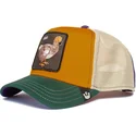 czapki-curva-pomaranczowy-snapback-the-farm-de-goorin-bros