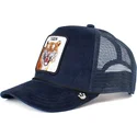 czapki-curva-granatowy-snapback-the-farm-de-goorin-bros