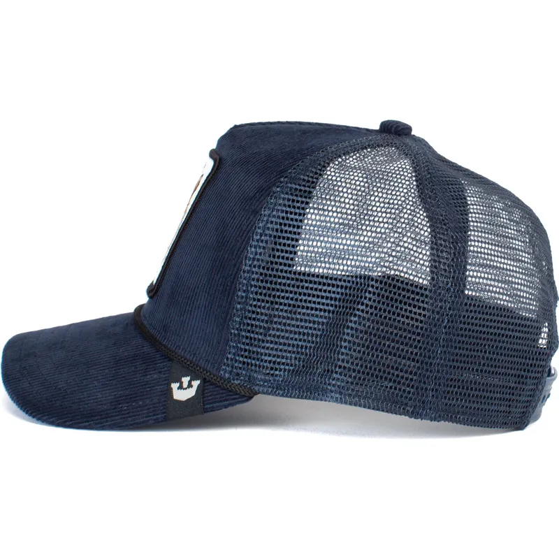 czapki-curva-granatowy-snapback-the-farm-de-goorin-bros