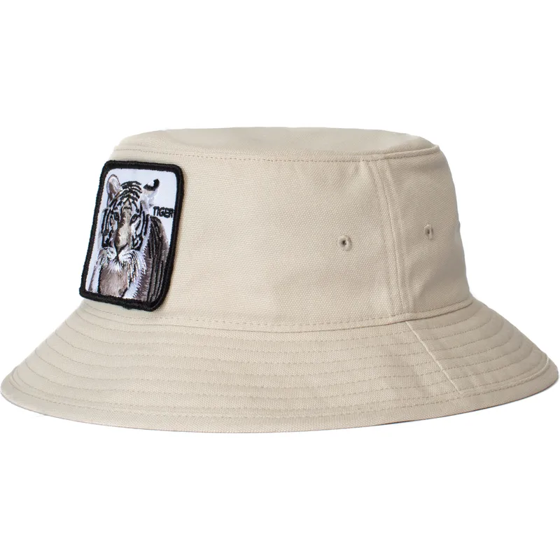 wiadra-bialy-bucket-blanco-tigre-killer-instincts-the-farm-de-goorin-bros wiadra-bialy-bucket-blanco-tigre-killer-instincts-the-farm-de-goorin-bros