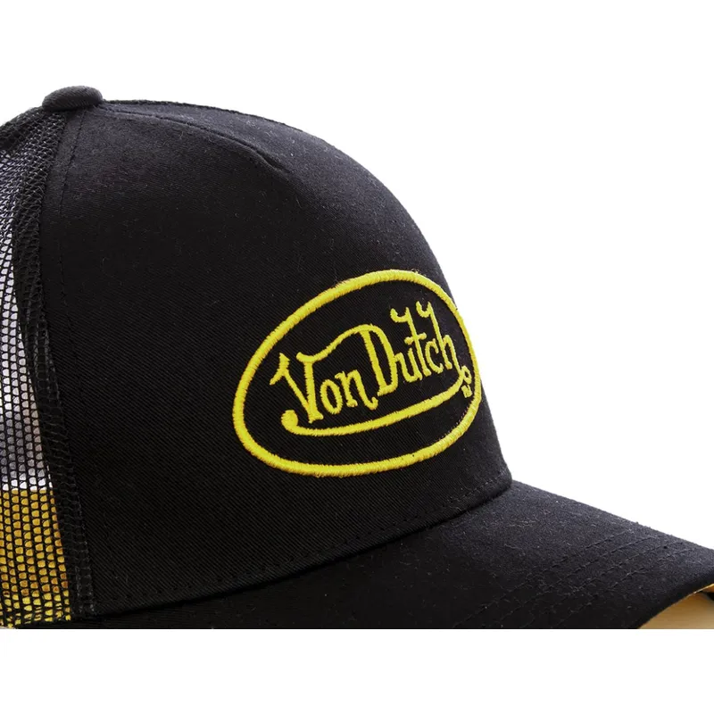czapka-trucker-czarna-z-zoltym-logo-neo-yel-von-dutch