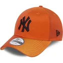 regulowana-pomaranczowa-czapka-z-daszkiem-9forty-hypertone-new-york-yankees-mlb-od-new-era