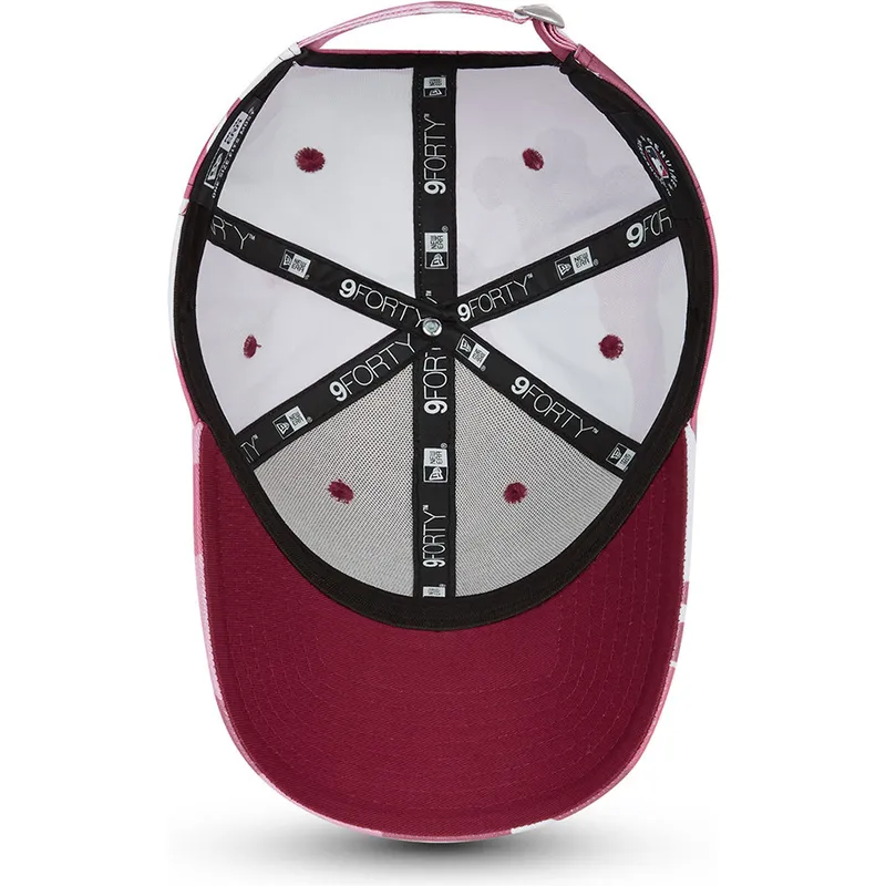 czapki-curva-kamuflaz-tasma-regulowana-rosa-rosa-9forty-boston-red-sox-mlb-new-era