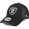 czapki-curva-czarny-tasma-regulowana-9forty-mesh-underlay-las-vegas-raiders-nfl-new-era