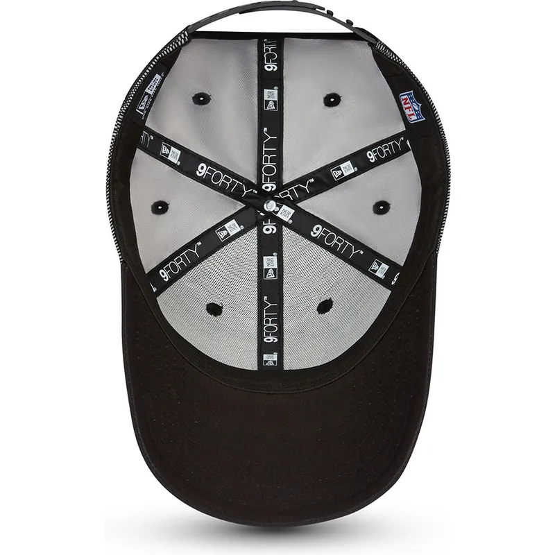 czapki-curva-czarny-tasma-regulowana-9forty-mesh-underlay-las-vegas-raiders-nfl-new-era