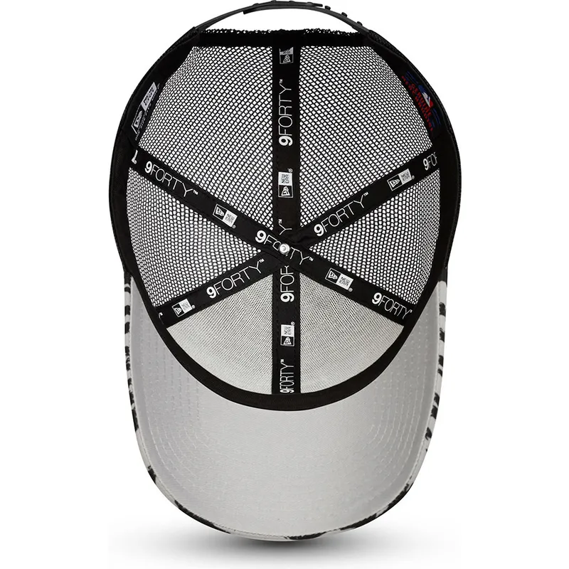 czapki-curva-szary-snapback-negro-9forty-tiger-print-new-york-yankees-mlb-new-era