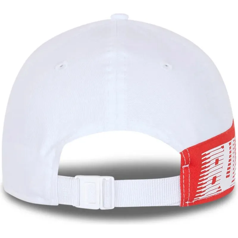 czapki-curva-bialy-tasma-regulowana-9forty-side-mark-chicago-bulls-nba-new-era