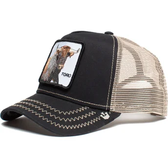 czapki-curva-czarny-snapback-the-farm-de-goorin-bros