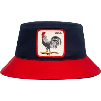 wiaderko-granatowe-i-czerwone-kogut-cock-americana-the-farm-od-goorin-bros