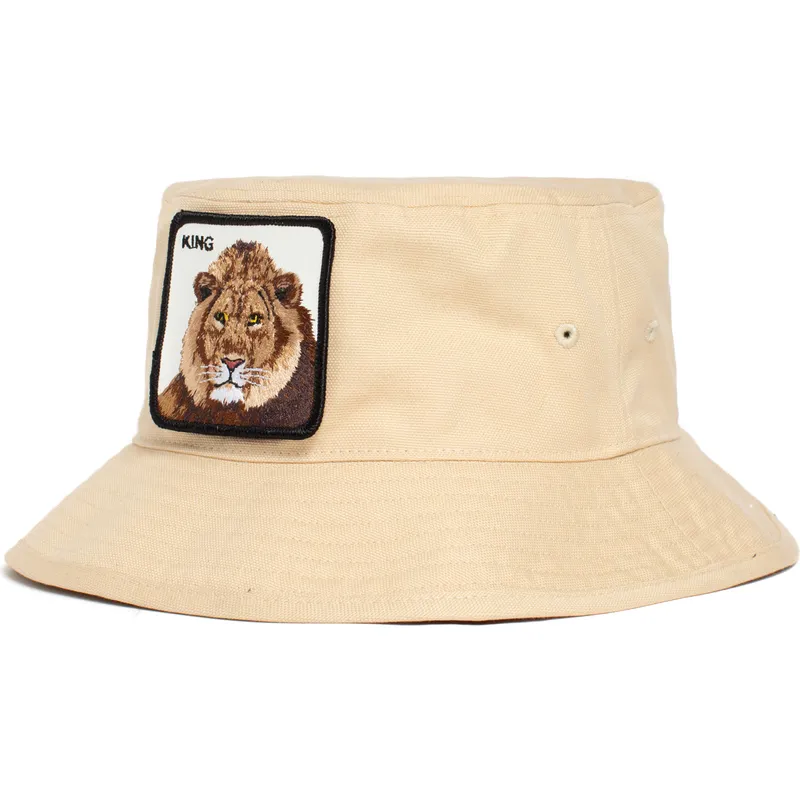 wiadra-brazowy-bucket-marron-leon-king-lion-around-the-farm-the-farm-de-goorin-bros