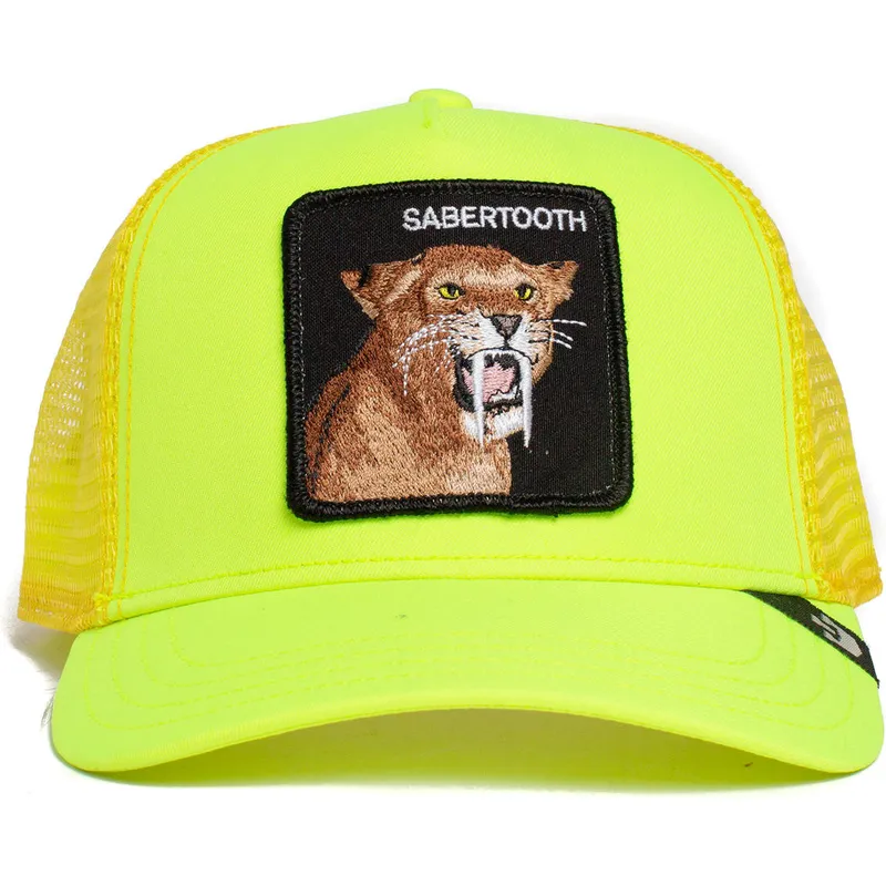 czapki-curva-zolty-snapback-dientes-sable-sabertooth-tootache-the-farm-the-farm-de-goorin-bros