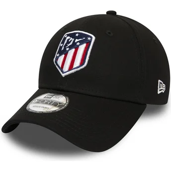 czapki-curva-czarny-tasma-regulowana-9forty-essential-de-atletico-atletico-de-madrid-lfp-new-era