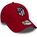 czapki-curva-czerwony-tasma-regulowana-9forty-essential-de-atletico-atletico-de-madrid-lfp-new-era