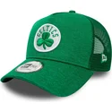 zielona-czapka-trucker-shadow-tech-a-frame-boston-celtics-nba-od-new-era