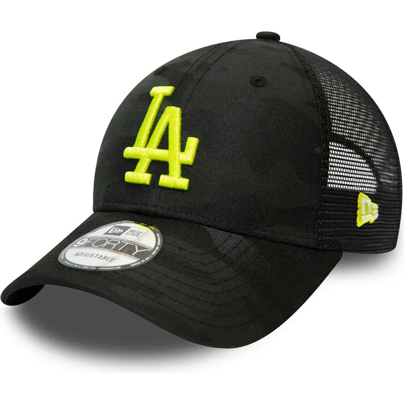 czapki-curva-kamuflaz-tasma-regulowana-negro-9forty-home-field-los-angeles-dodgers-mlb-new-era