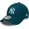 regulowana-niebieska-czapka-z-zakrzywionym-daszkiem-9forty-league-essential-new-york-yankees-mlb-marki-new-era