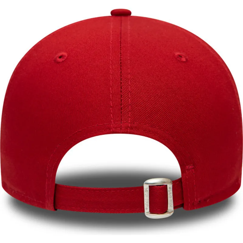czapki-curva-czerwony-tasma-regulowana-negro-9forty-league-essential-new-york-yankees-mlb-new-era