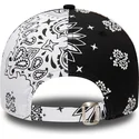czapki-curva-czarny-tasma-regulowana-9forty-paisley-print-new-york-yankees-mlb-new-era