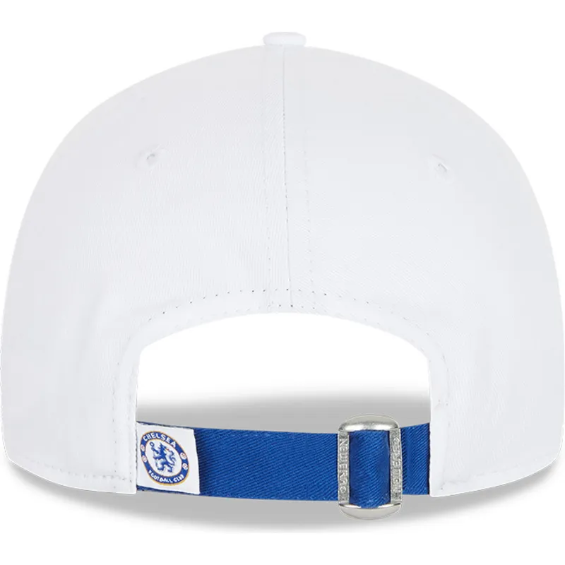 czapki-curva-bialy-tasma-regulowana-9forty-cotton-wordmark-chelsea-football-club-premier-league-new-era