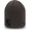 czapki-szary-negro-skull-knit-league-essential-new-york-yankees-mlb-new-era