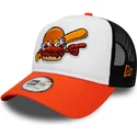 biala-czarna-i-pomaranczowa-czapka-trucker-a-frame-charlotte-knights-milb-od-new-era