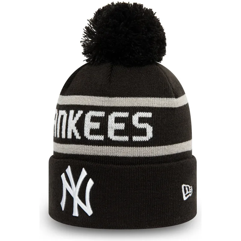 czapki-pompon-czarny-cuff-knit-jake-new-york-yankees-mlb-new-era