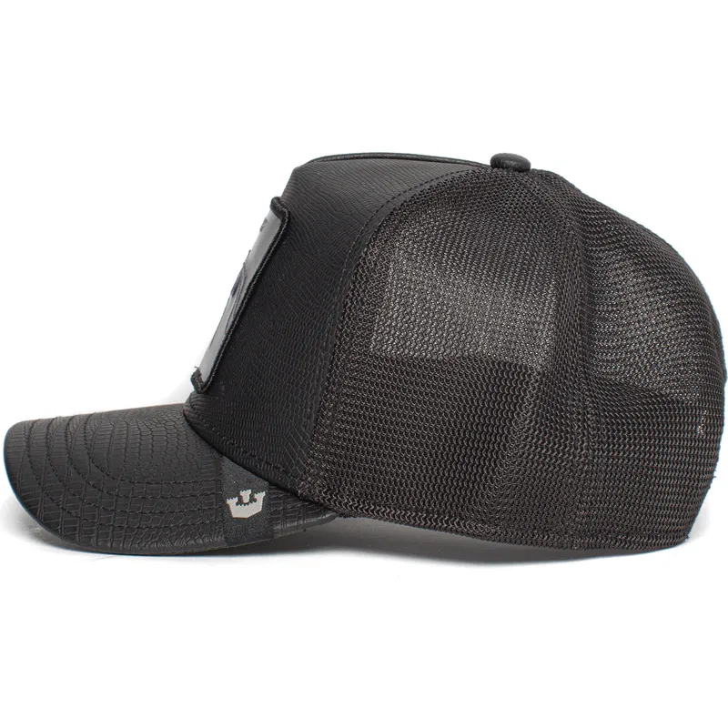 czapki-curva-czarny-snapback-the-farm-de-goorin-bros