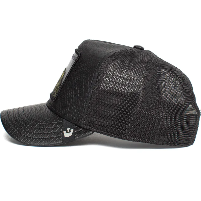 czapki-curva-czarny-snapback-the-farm-de-goorin-bros