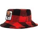wiadra-curva-czerwony-snapback-bucket-rojo-y-negro-bufalo-buffalo-i-m-a-little-hoarse-the-farm-the-farm-de-goorin-bros