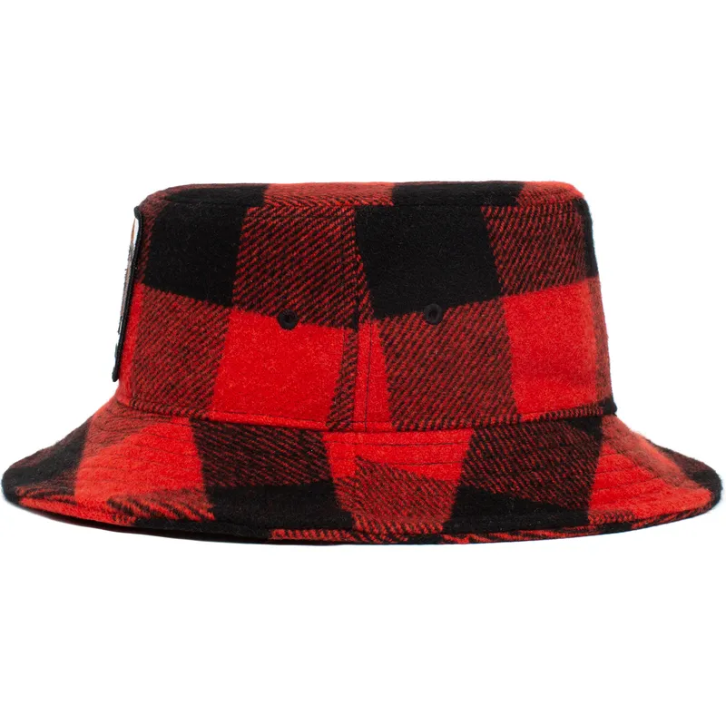 wiadra-curva-czerwony-snapback-bucket-rojo-y-negro-bufalo-buffalo-i-m-a-little-hoarse-the-farm-the-farm-de-goorin-bros