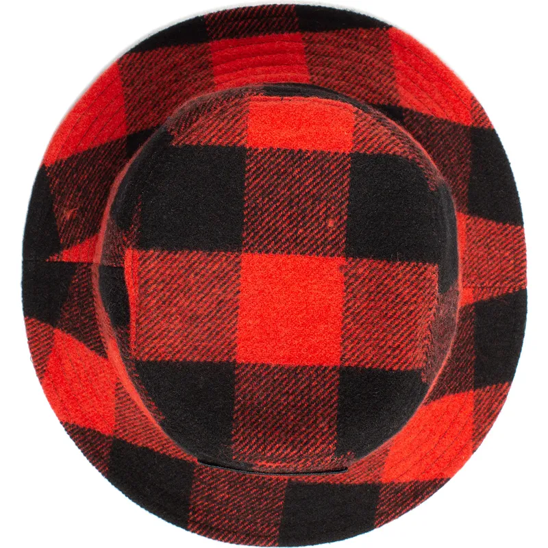 wiadra-curva-czerwony-snapback-bucket-rojo-y-negro-bufalo-buffalo-i-m-a-little-hoarse-the-farm-the-farm-de-goorin-bros