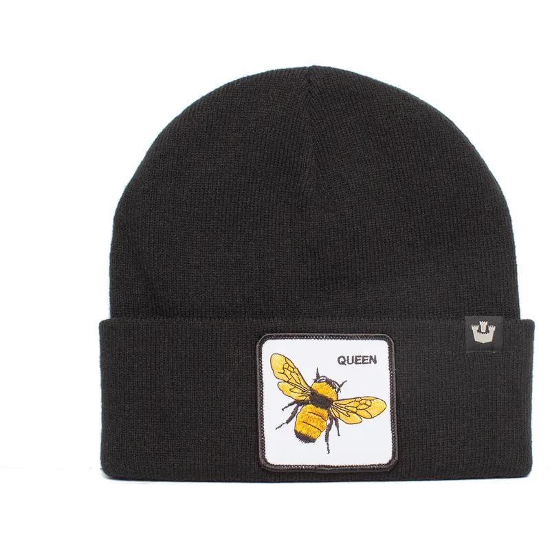 czarna-czapka-pszczola-queen-buzzed-the-farm-od-goorin-bros
