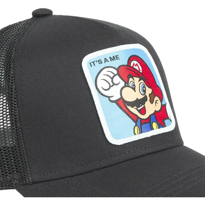 czapka-trucker-czarna-mario-cla2-super-mario-bros-od-capslab