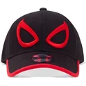 czarna-czapka-z-daszkiem-snapback-spider-man-minimal-eyes-marvel-comics-od-difuzed