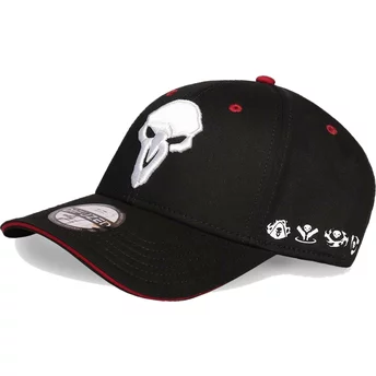 Czarna czapka snapback z wygiętym daszkiem Reaper Overwatch od Difuzed