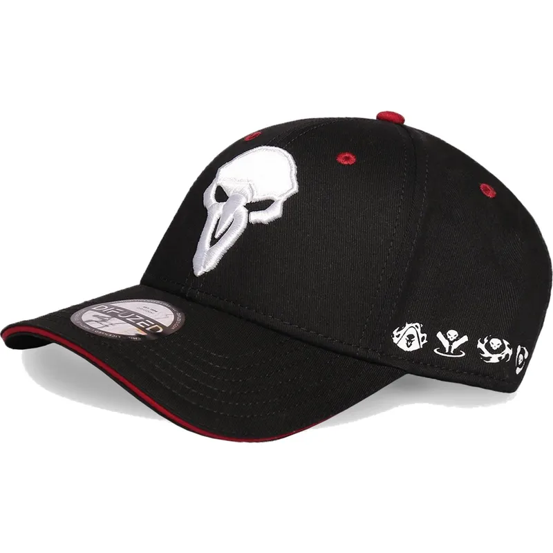 czarna-zakrzywiona-czapka-snapback-reaper-overwatch-od-difuzed