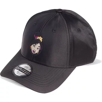Czarna, regulowana czapka z daszkiem Mulan Disney od Difuzed