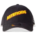 czarna-zakrzywiona-regulowana-czapka-asteroids-atari-od-difuzed