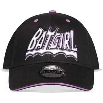 Czarna, zaokrąglona czapka snapback Batgirl DC Comics od Difuzed