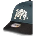 czapka-z-daszkiem-niebiesko-czarna-snapback-tremortusk-mamut-forbidden-west-horizon-od-difuzed