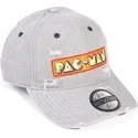 szara-regulowana-czapka-z-daszkiem-logo-denim-pac-man-marki-difuzed