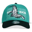 czapki-curva-zielony-snapback-difuzed