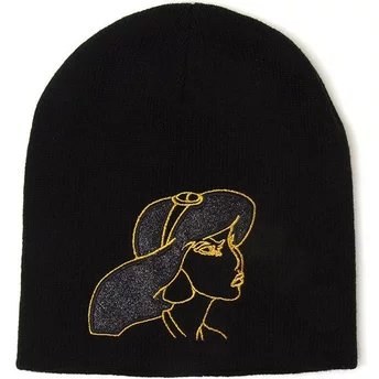 Czarny beret Jasmine Aladdin Disney od Difuzed