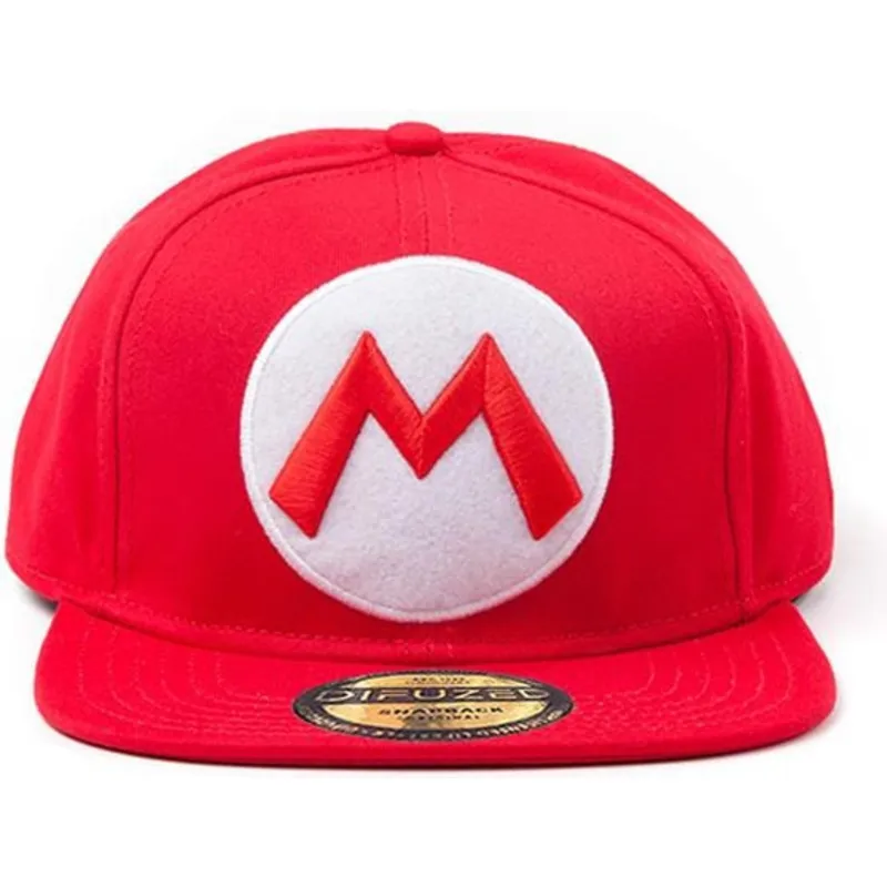 czerwona-czapka-z-daszkiem-snapback-z-logo-mario-super-mario-bros-od-difuzed